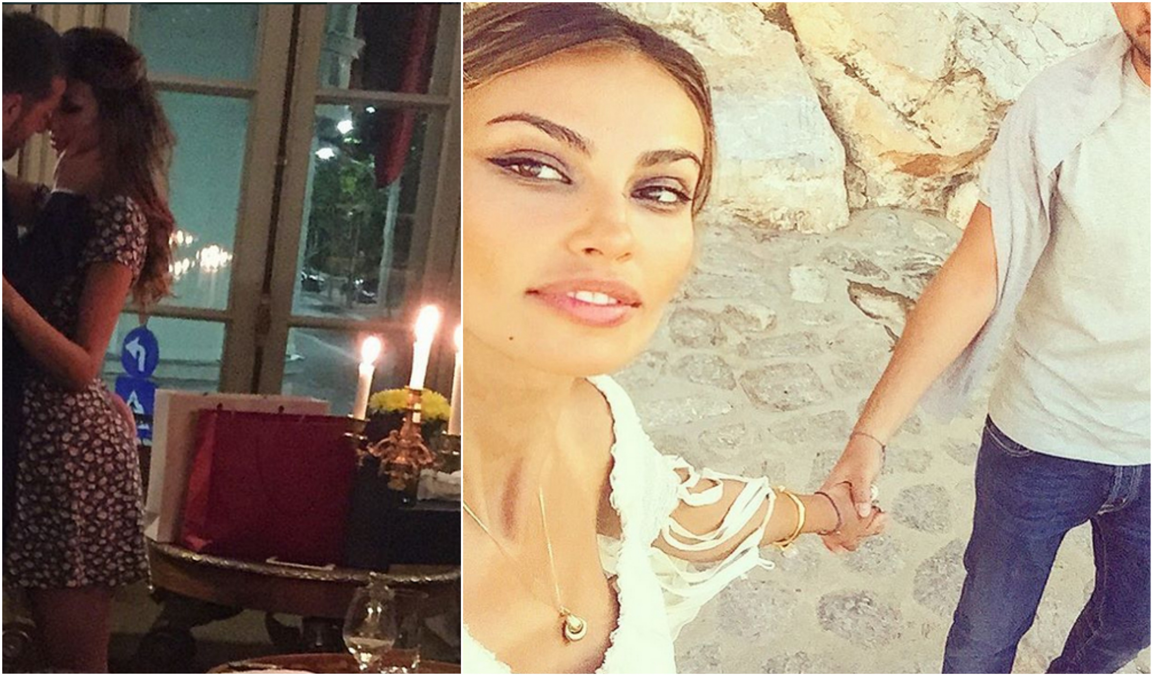 Acestea sunt imaginile postate de româncă alături de noul iubit misterios.