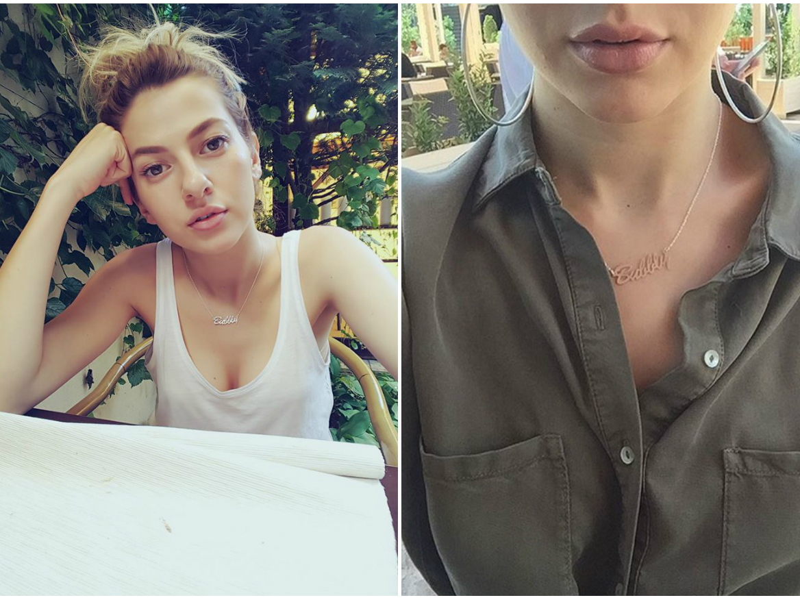 Lidia Buble a purtat destul de des bijuteria din aur, primită în dar de la un fan