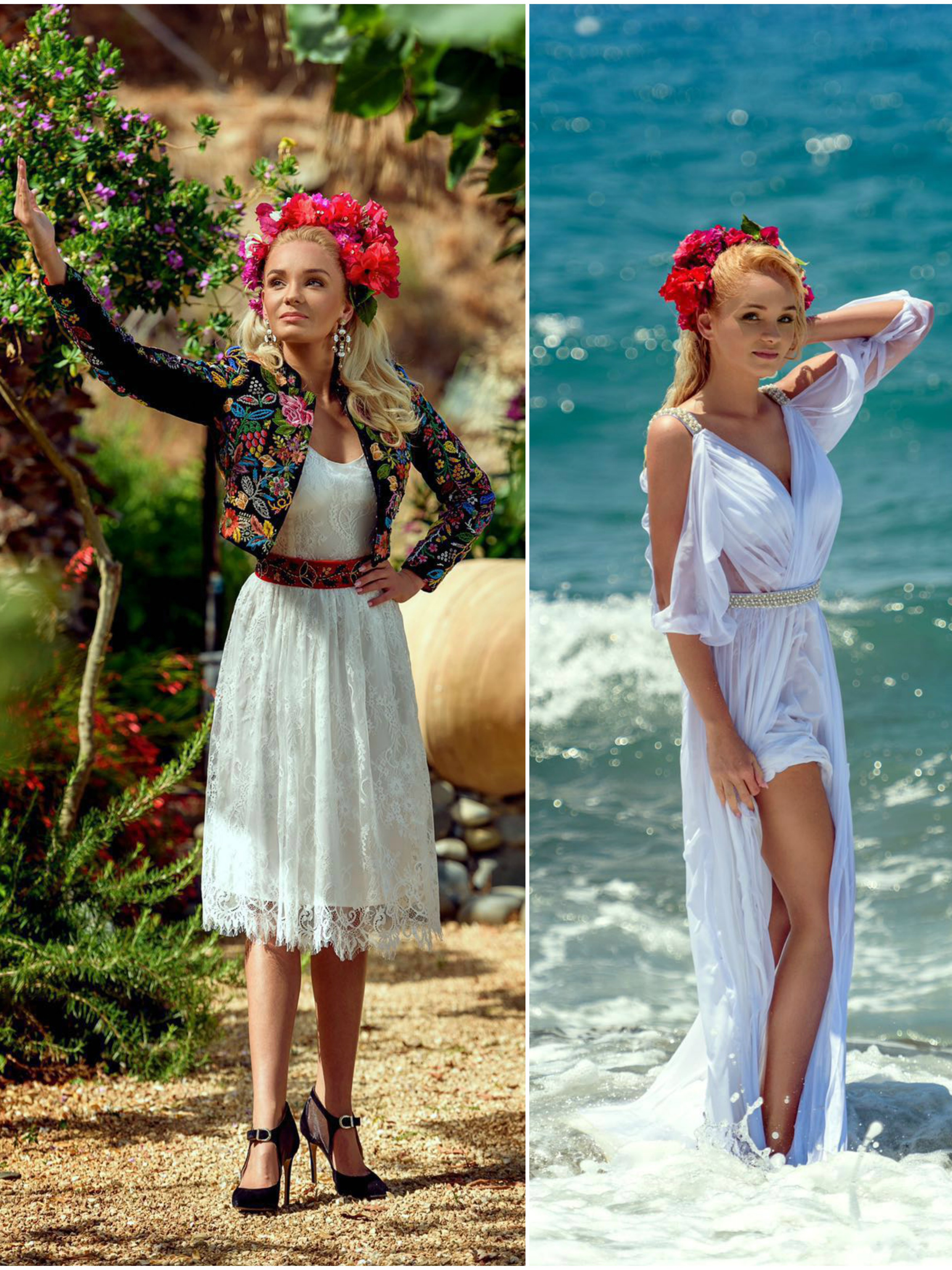 Soţia lui Marcel Toader face un videoclip fix în zona în care s-a filmat Ferma Vedetelor.