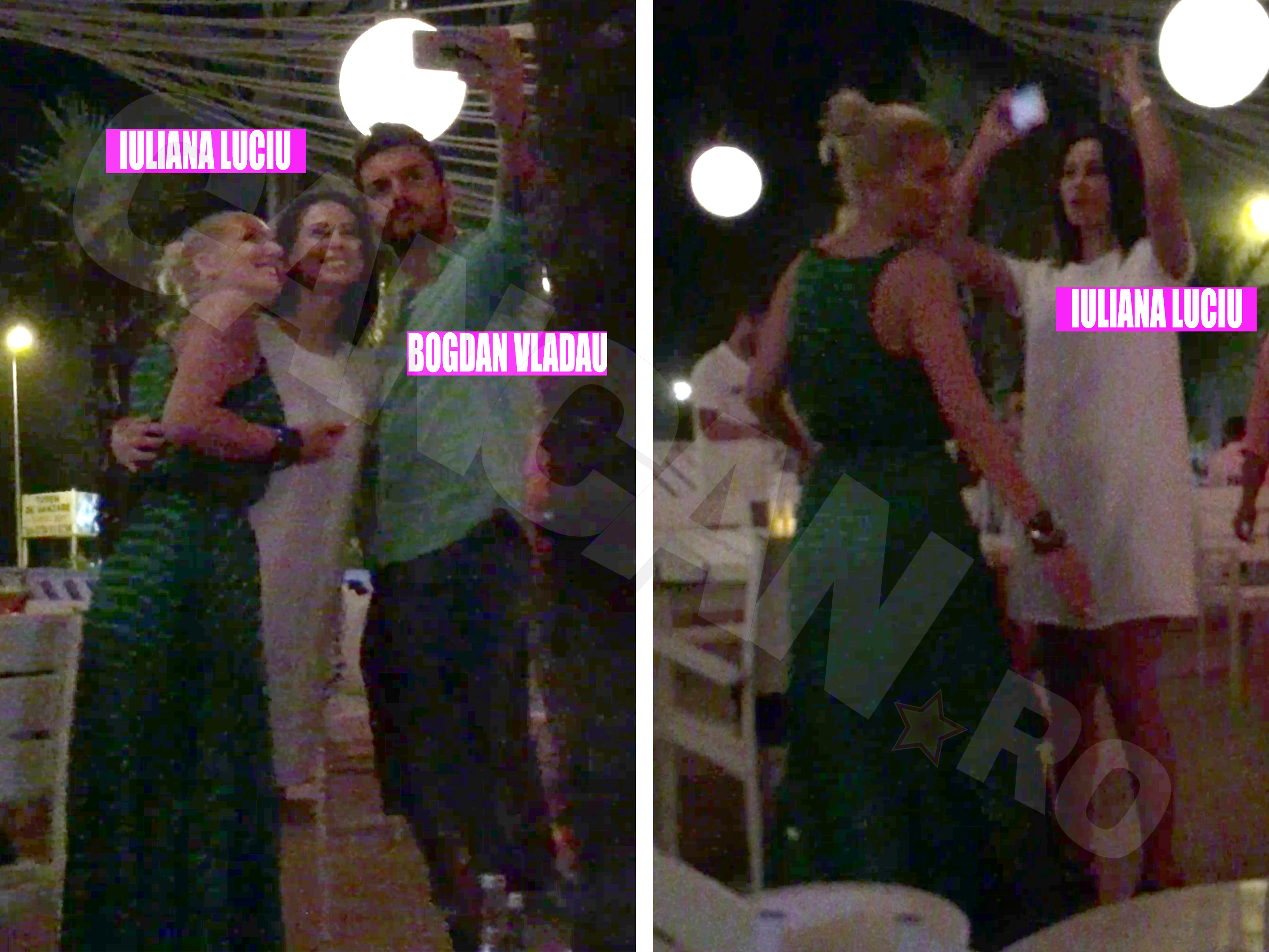 Iuliana Luciu a petrecut la mare, însă bruneta nu s-a afişat la braţul nimănui, chiar dacă la un moment dat a avut o discuţie cu Bogdan Vlădău