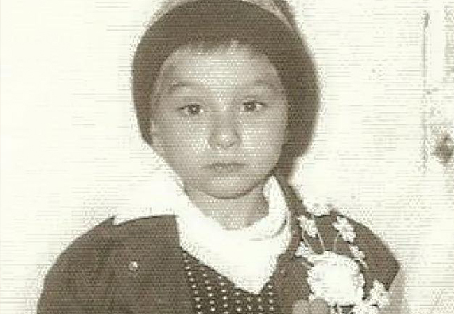 Aşa arăta Octavian Strunilă când era copil.