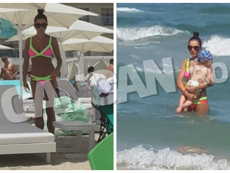 EBA se numără printre mămicile sexy din showbiz, având o siluetă perfectă.