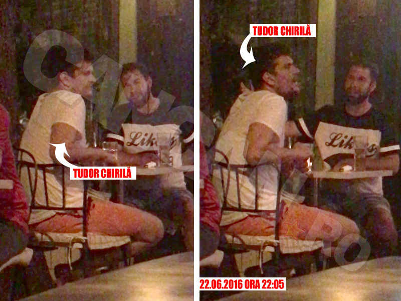 Tudor Chirilă s-a bucurat puţin de o ieşire în oraş ca un adevărat burlac.