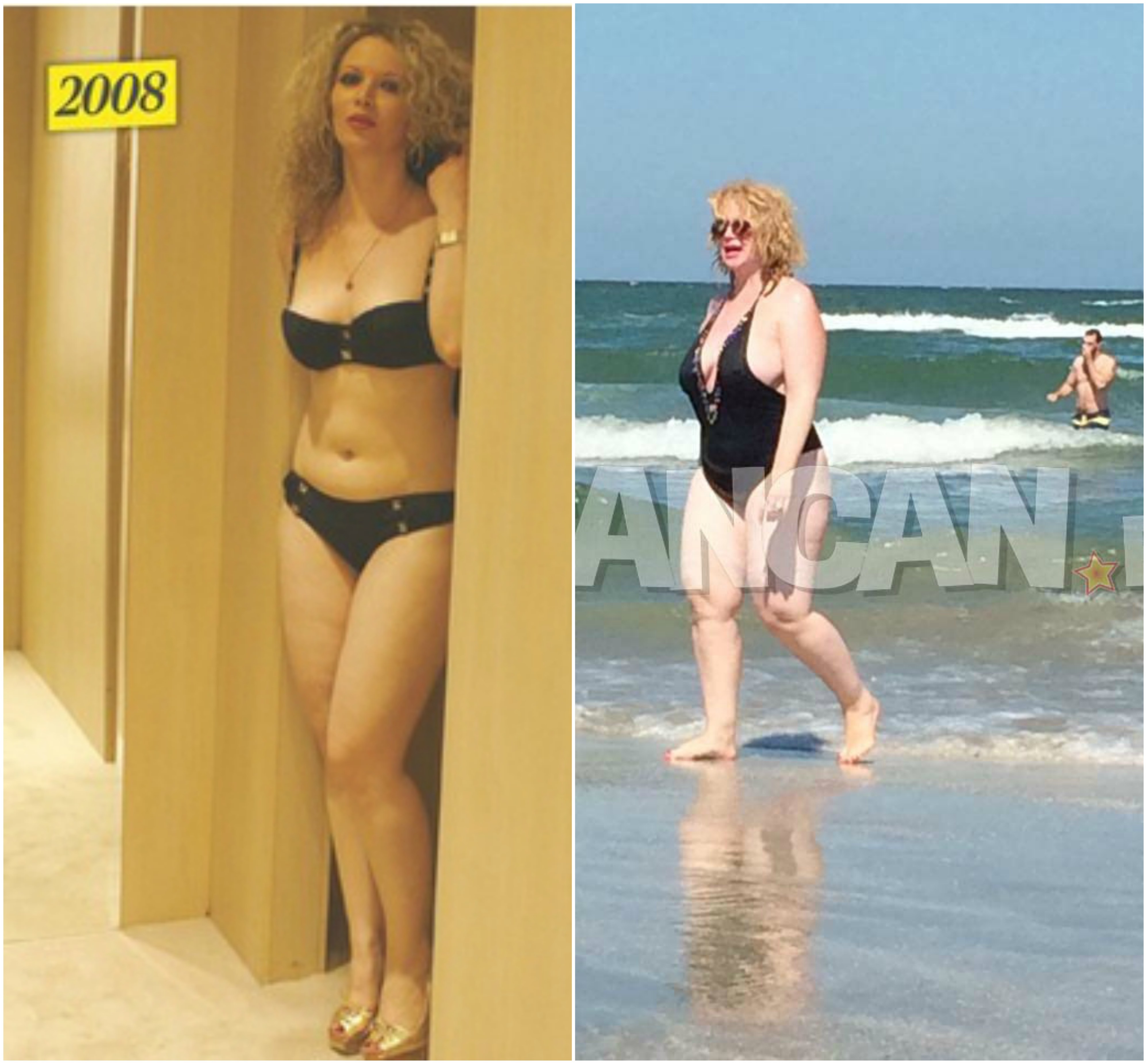 Deşi în ultimi ani  a pus destul de multe kilograme în plus, soţia lui Viorel Lis pare să se simtă la fel de bine în propria piele.