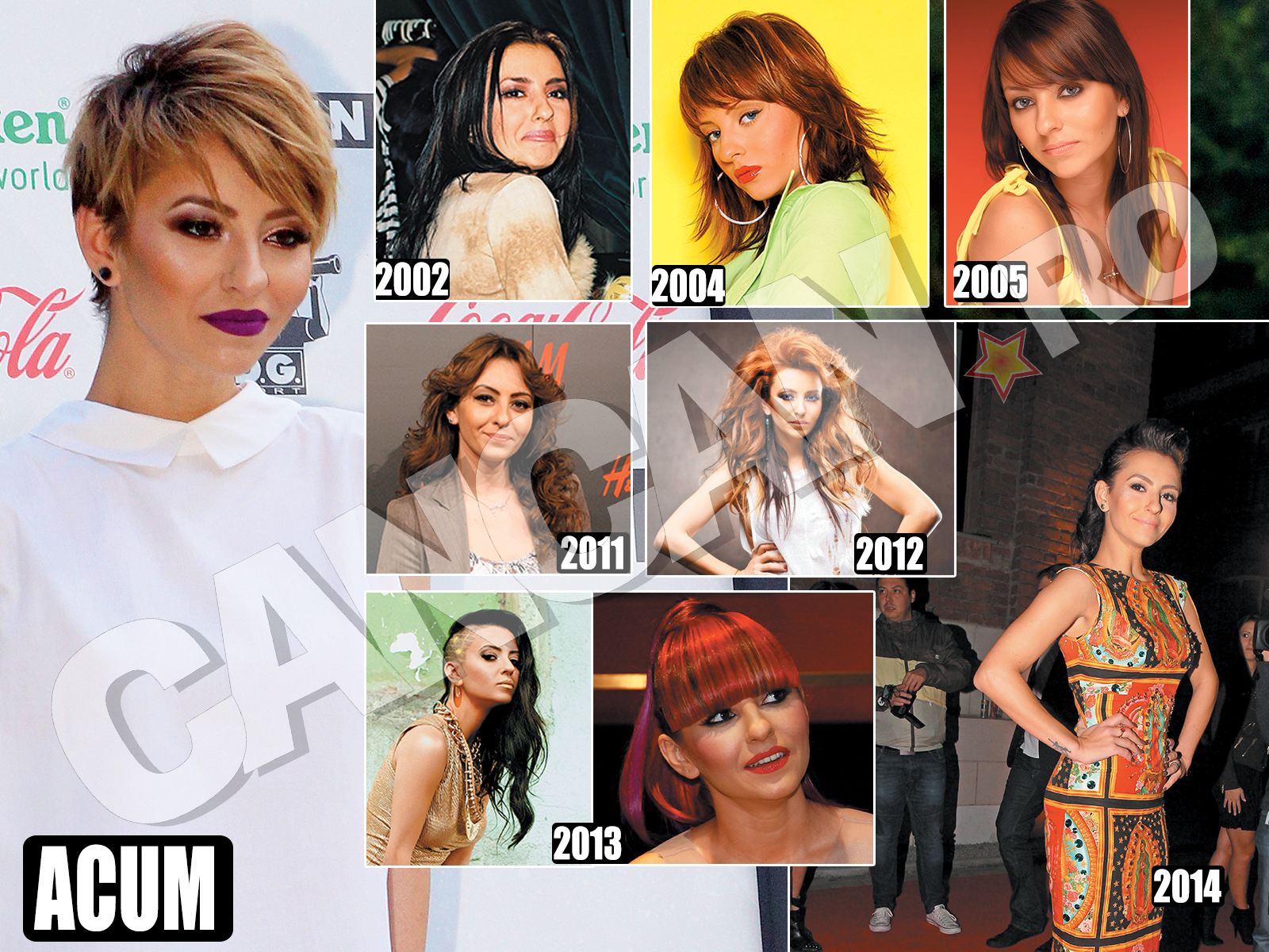 Dacă nu toate schimbările de look ale Giuliei au fost foarte inspirate, măcar au fost şocante.