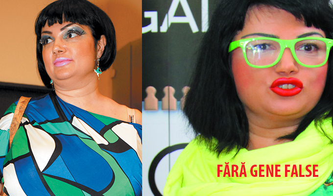 Ce dezastru...aşa era Ozana cu acele gene false la ochi...acum e mult mai bine..spuneţi si voi...