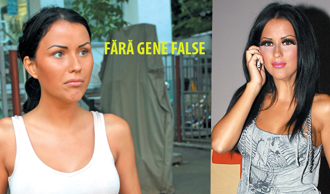 FA-BU-LOS!!! Priviţi-o pe Cruduţa cum arată...cu aceste gene imense. Parcă totuşi acum s-a mai cuminţit..când vine vorba de genele false, nu-i aşa?