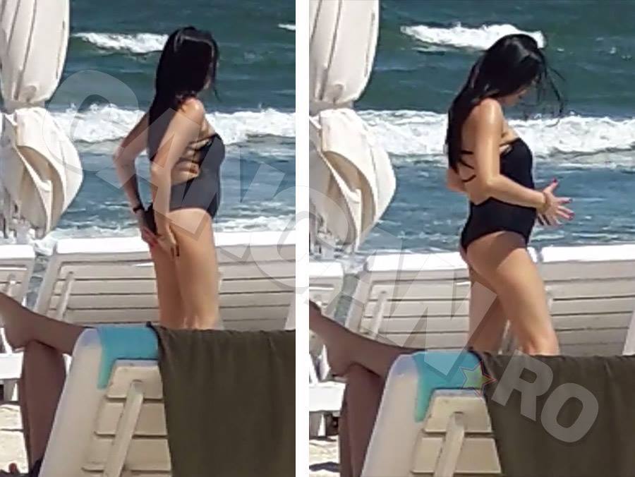 Burtica de gravidă a Roxanei Dobre a început să se cunoască destul de mult