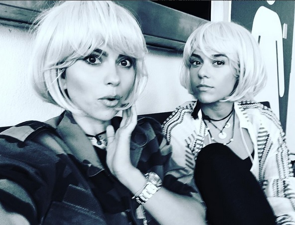 Inna a apărut aşa în această după-amiază