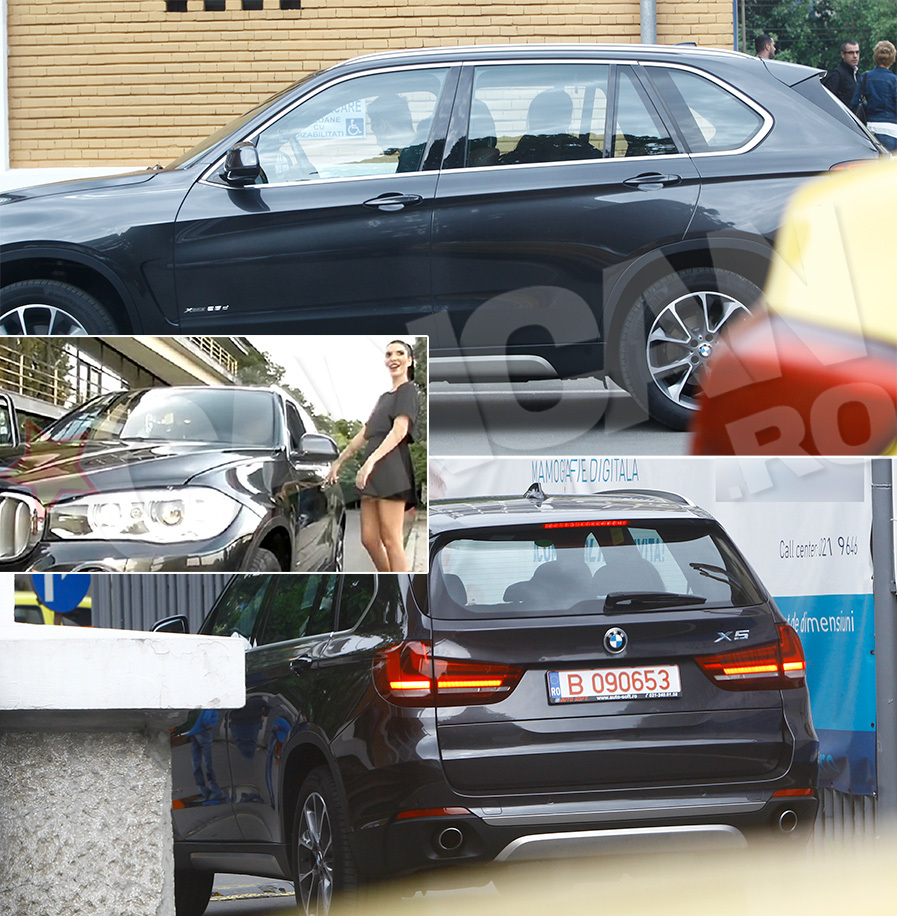 Tonciu se mândreşte cu o nouă maşină.