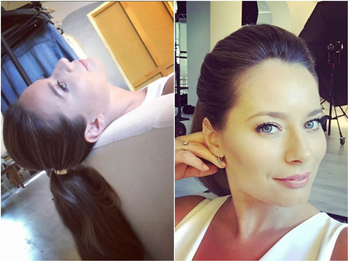 Laura Cosoi şi-a schimbat nuanţa părului