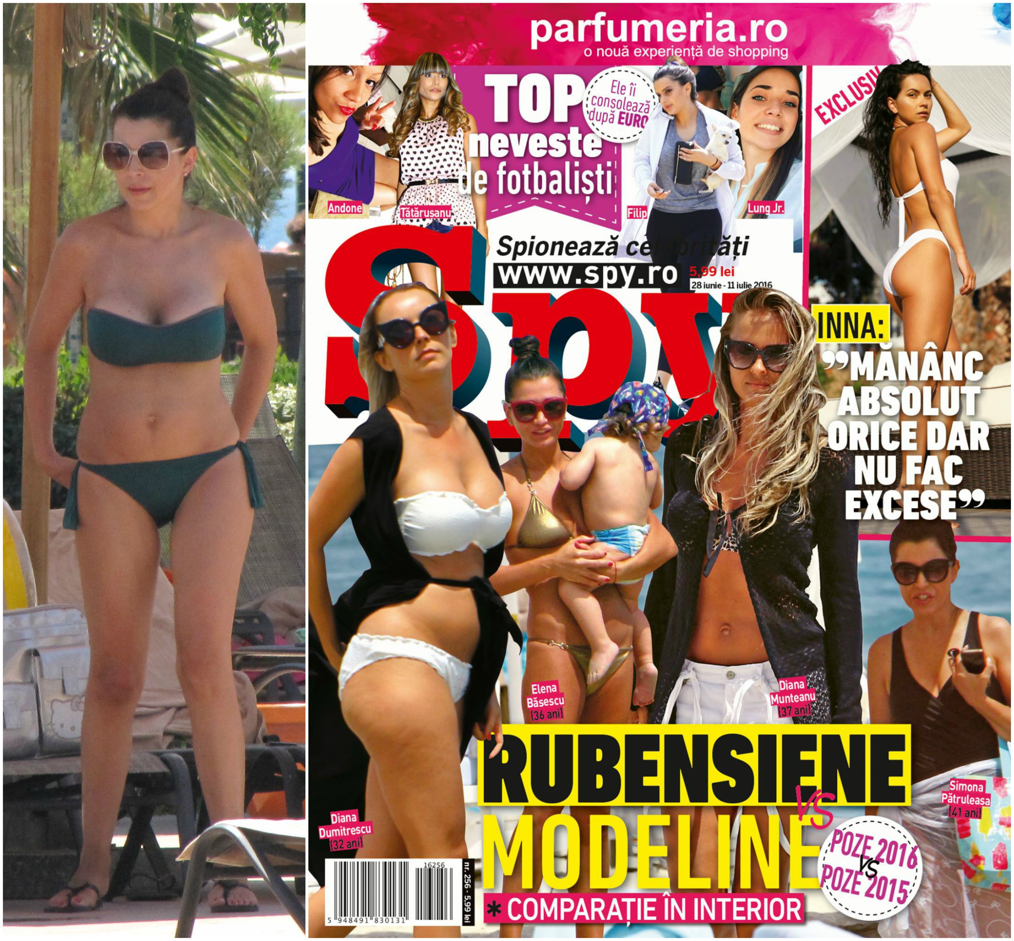 În 2012, Simona îşi devăluia trupul la plajă, într-un costum din două piese. Mai multe despre ea, dar şi despre alte subiecte fierbinţi, puteţi citi în cel mai recent număr Spy!