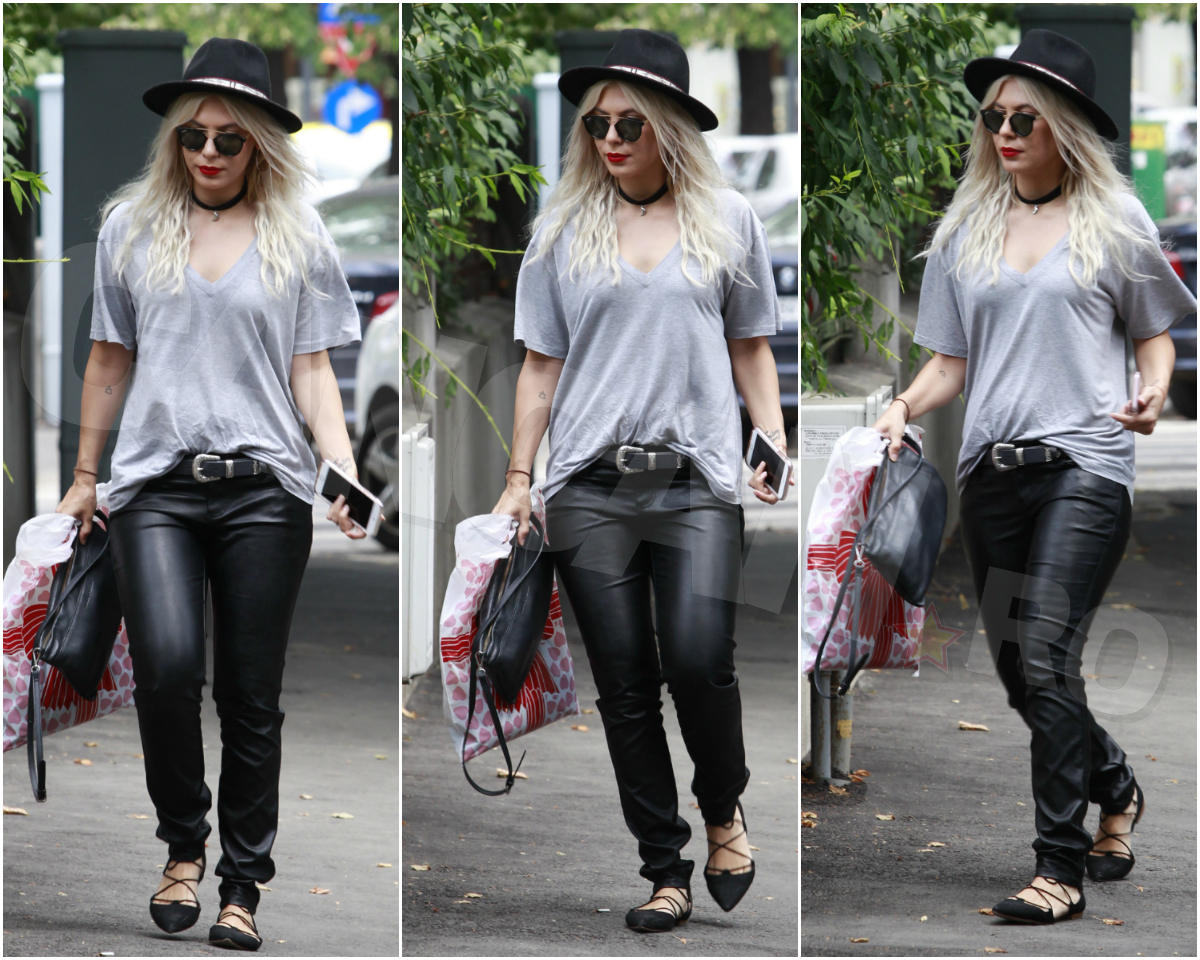 CANCAN.ro a fotografiat-o pe Sore, în săptămâna care a trecut, iar realitatea e alta decât cea de pe reţelele sociale