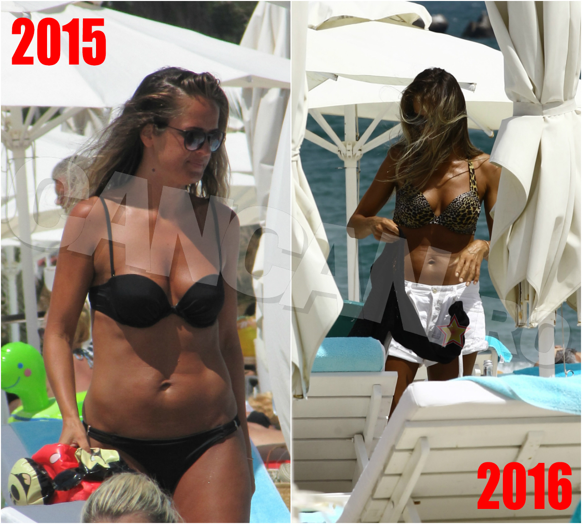 Vara trecută, Diana Munteanu afişa o siluetă de invidiat