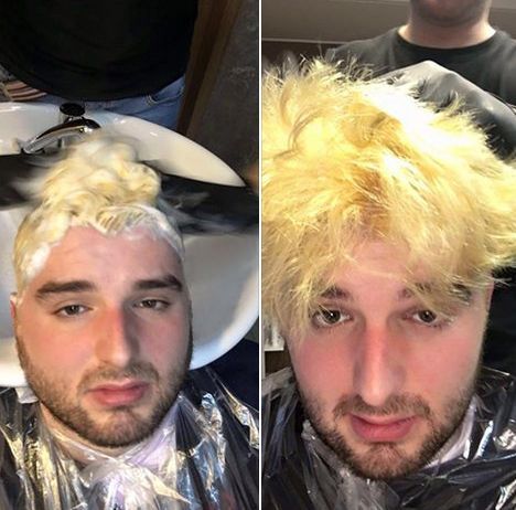 Blonda a postat aceste imagini cu tânărul pe Facebook după ce Victoraş a spus că fosta balerină şi-a pierdut farmecul