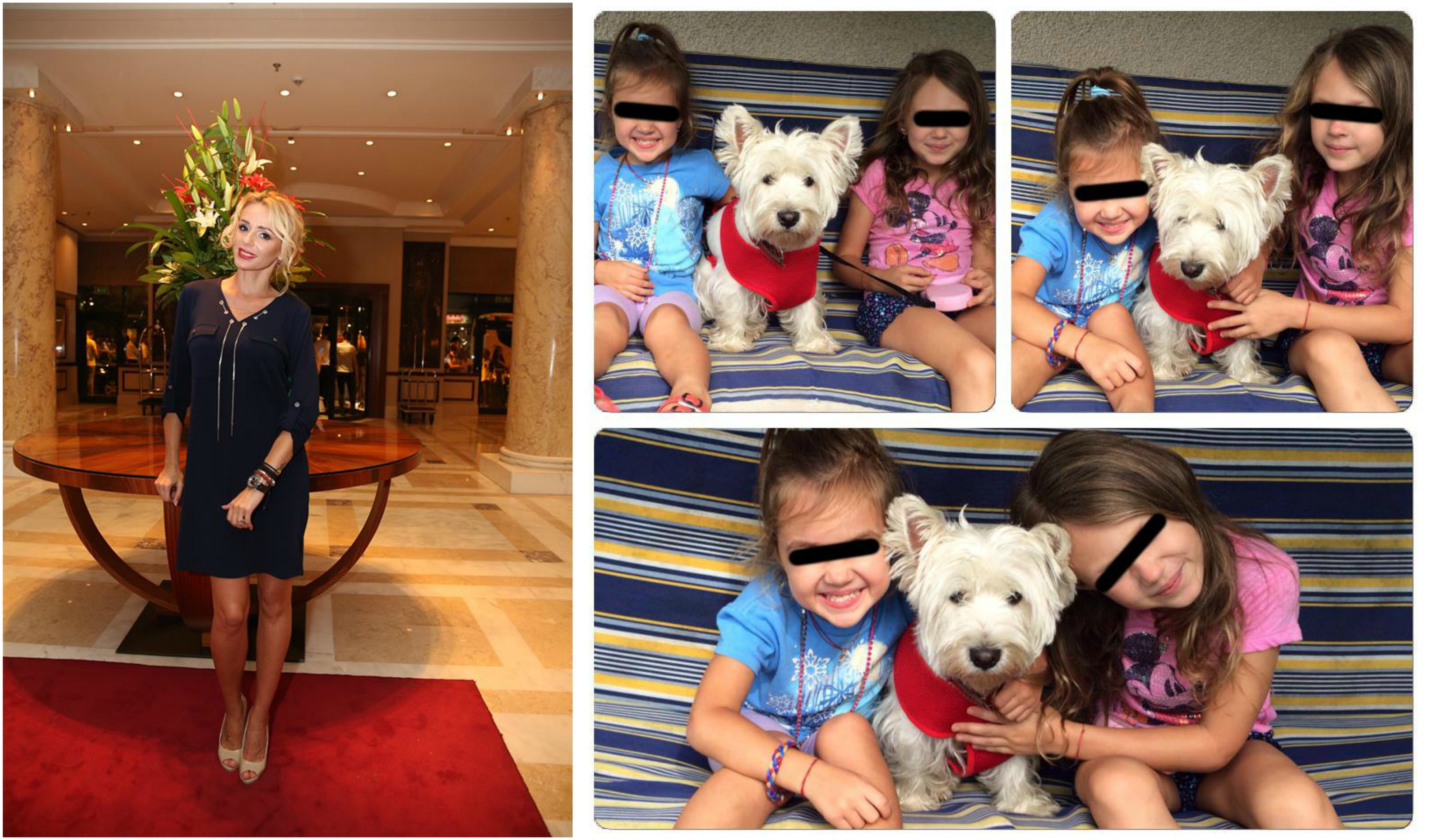 Catrinel Sandu este o mămică fericită.