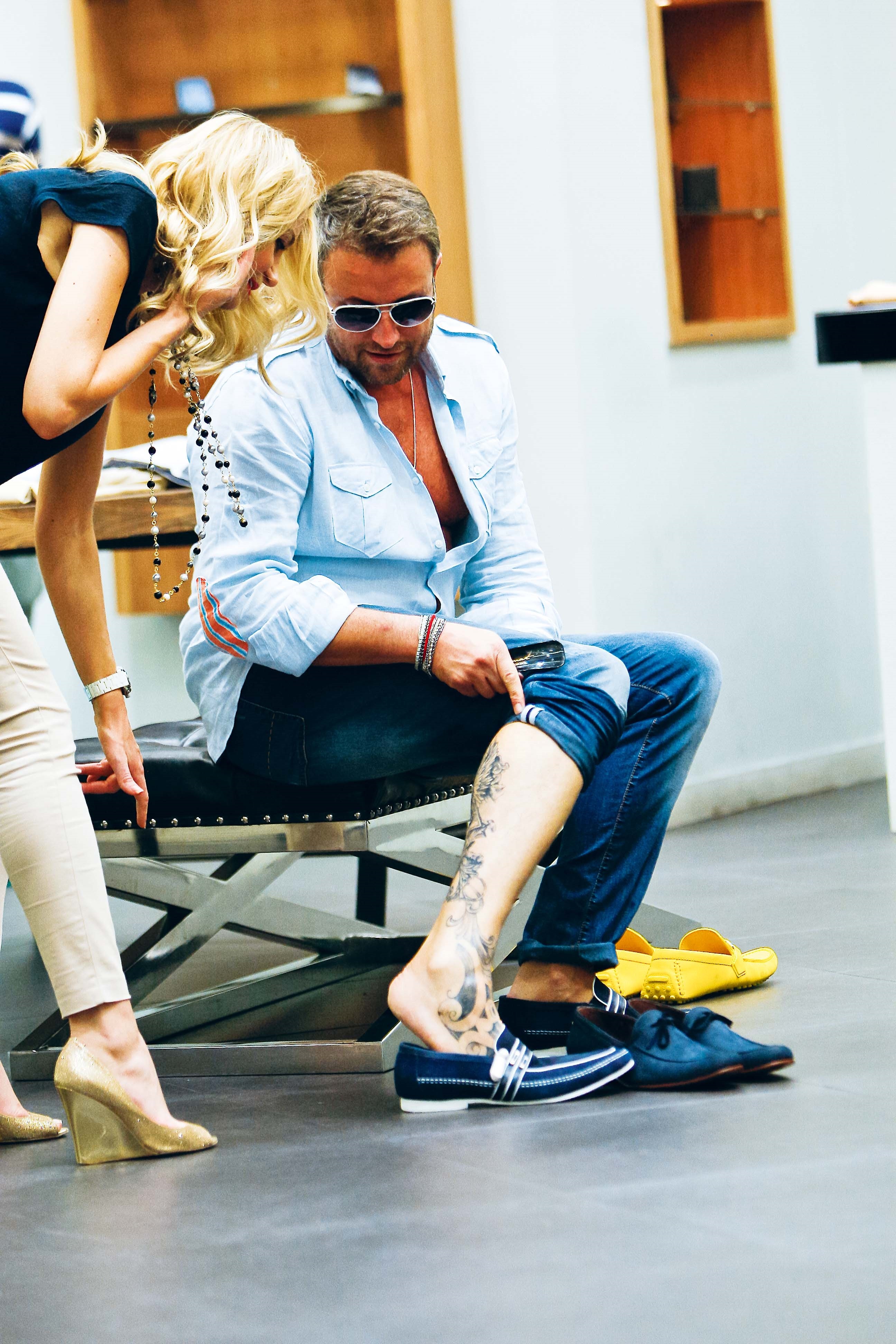 Una dintre marile pasiuni ale lui Cătălin sunt tatuajele. Cu toate că are deja şase, spune că nu se opreşte aici.