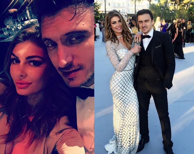 Dragoş Săvulescu radiază de fericire alături de noua lui iubită.