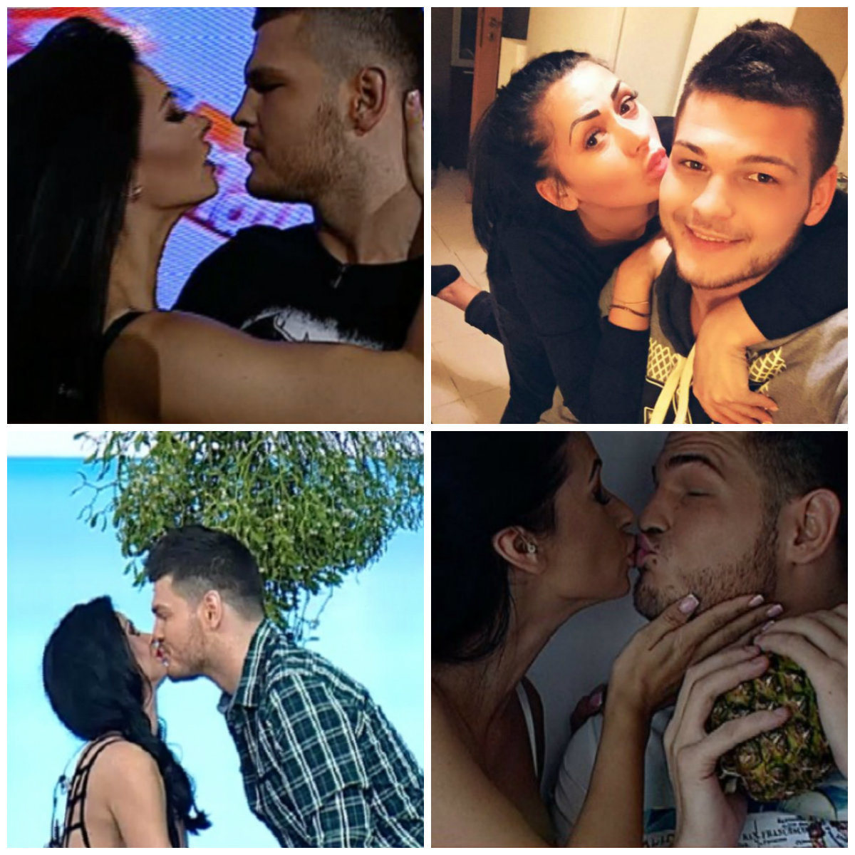 Răzvan Botezatu şi Raluca Dumitru s-au sărutat de câteva ori în timpul emisiunii ”Star Matinal”.
