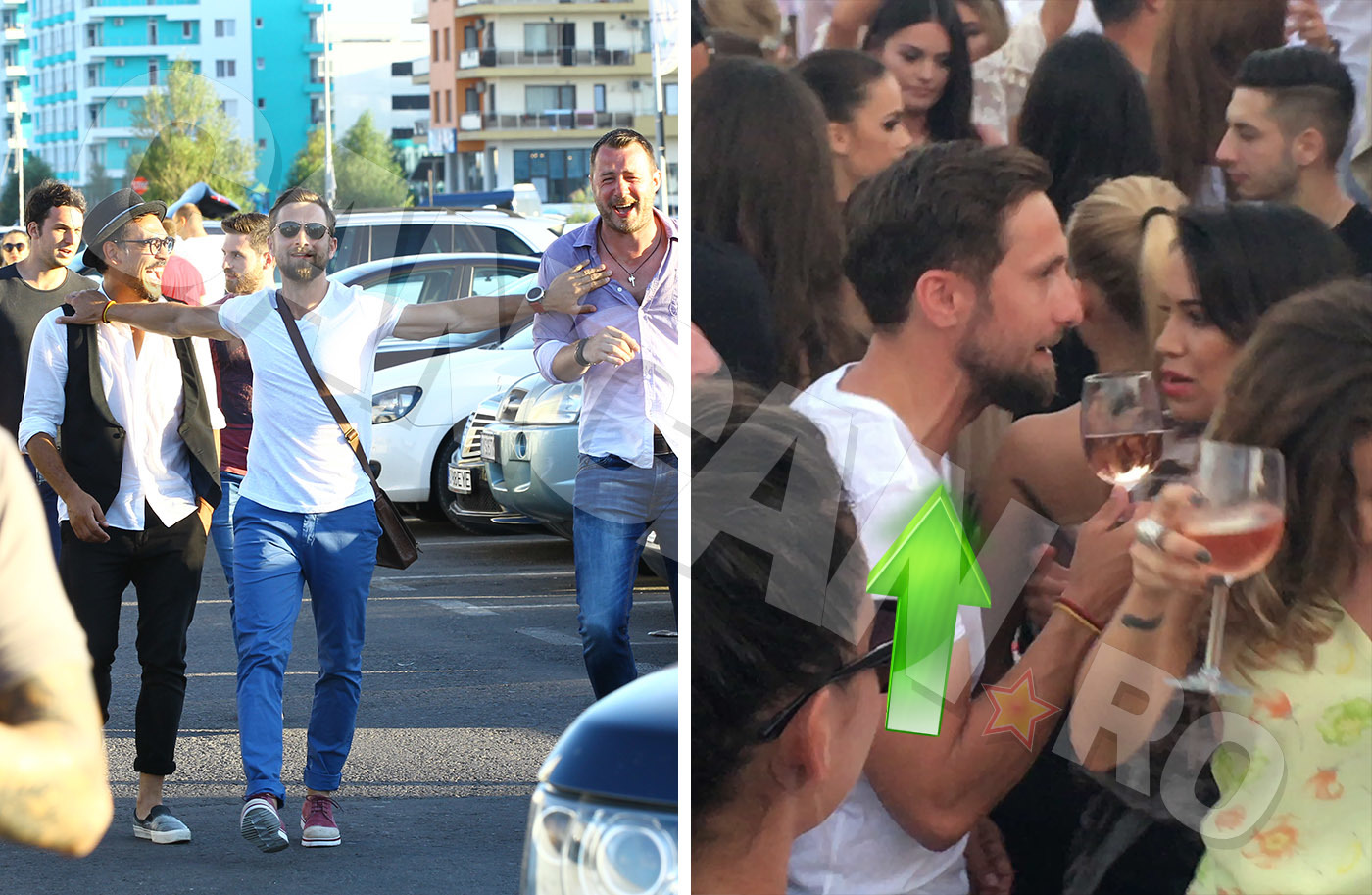 Dani Oţil a mers în clubul Loft din Mamaia, acolo unde a aplicat reţeta de „singur şi fericit“