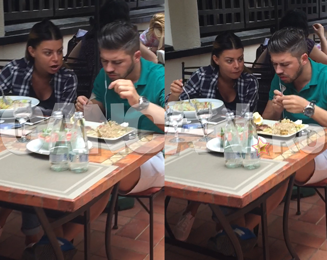 Ana Mocanu s-a întâlnit cu un tânăr misterios la restaurantul Thalia.