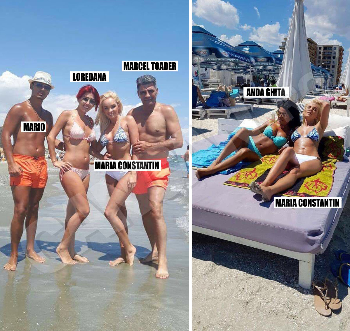 Toată lumea s-a distrat de minune la malul mării