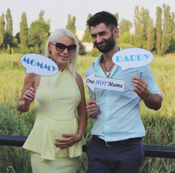 Paul Ipate pare să fie extrem de fericit în rolul de viitor tătic