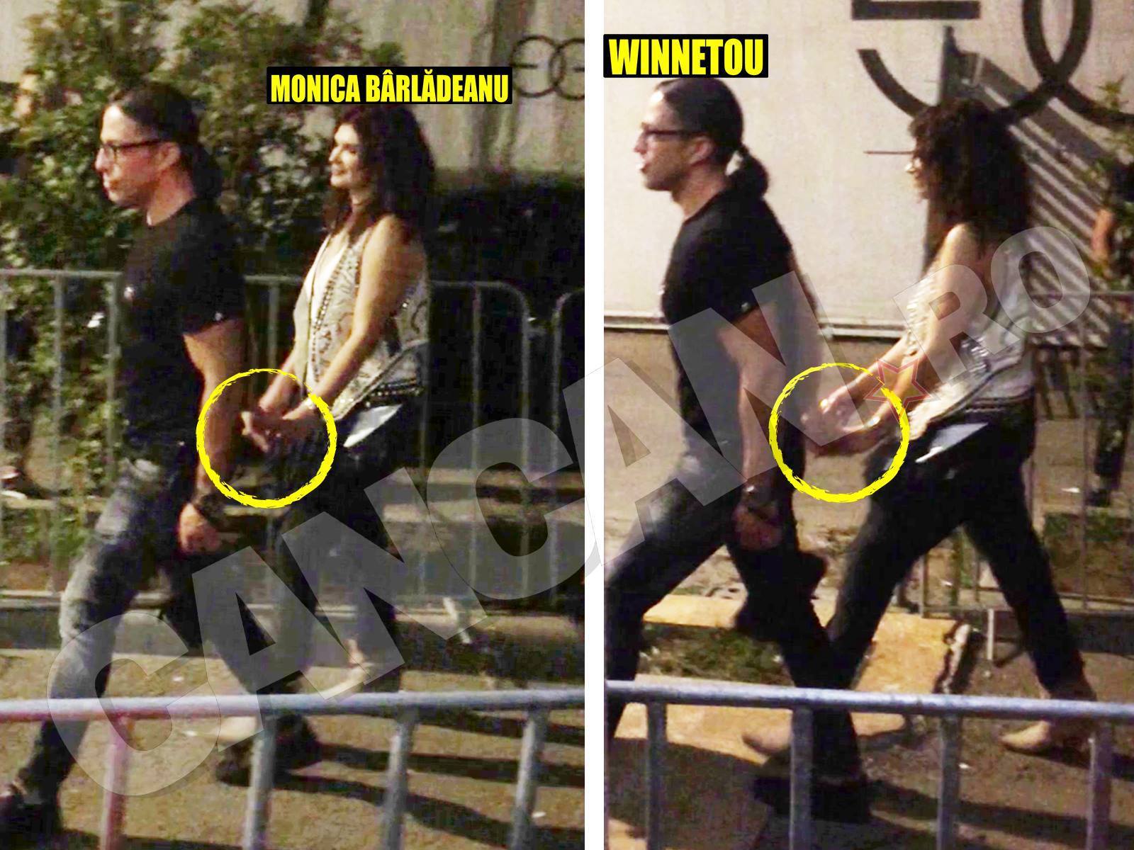 Cei doi s-au comportat ca doi adolescenţi, ţinându-se inclusiv de mână, fără să mai ascundă că sunt un cuplu, la fel cum au făcut până acum.