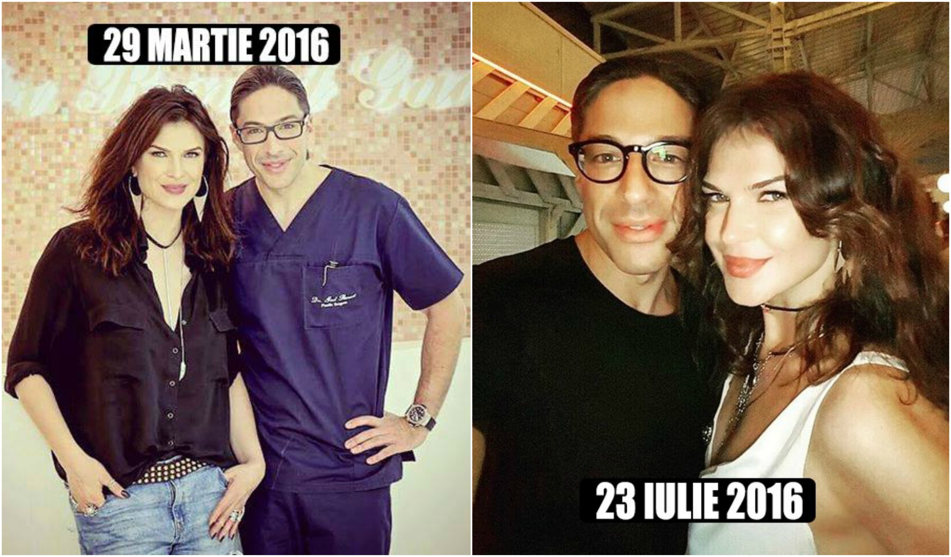 Dacă la început Monica şi Renert postau pe conturile lor sociale doar imagini în care se afişau doar ca medic şi (posibil) pacient, în cele mai recente fotografii se poate observa o apropiere evidentă între cei doi, actriţa şi Gad nemaiputându-şi ascunde pentru multă vreme sentimentele.