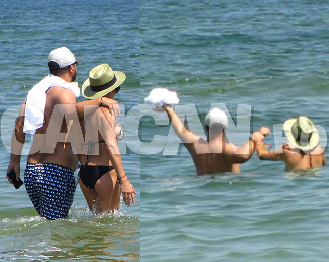 Claudia Pătrăşcanu s-a speriat în timp ce se îndrepta spre iaht.