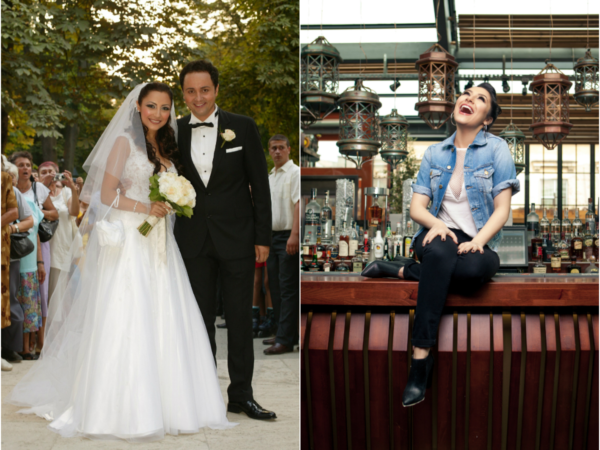 Andra şi Cătălin s-au căsătorit în 2008, la Târgu Jiu, oraşul natal al lui Măruţă