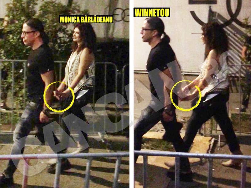 Deşi neagă oficial că ar fi fost ceva între ei, gesturile romantice dintre Winnetou şi Monica i-au dat de gol.