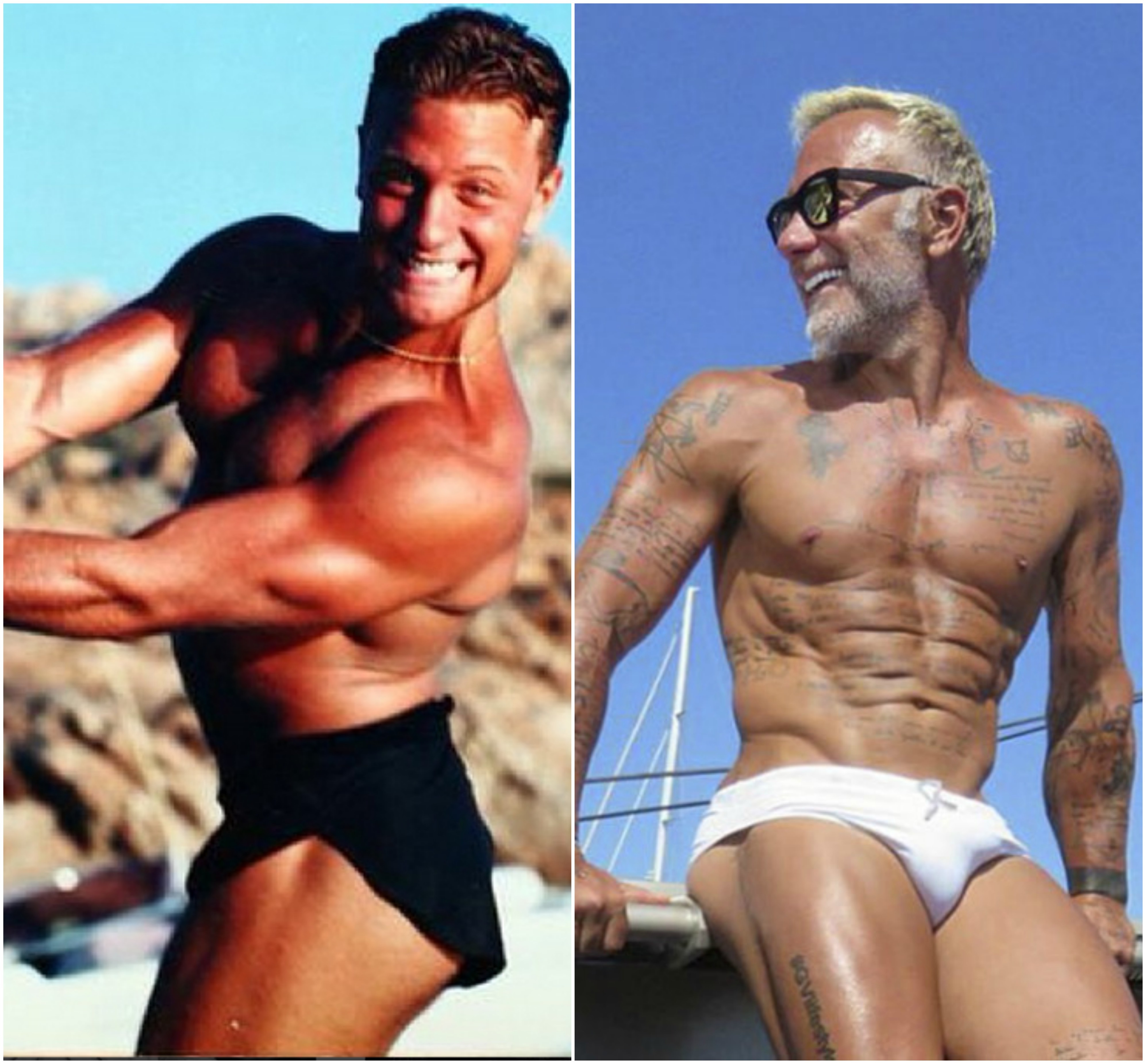 Încă din tinereţe, milionarul avea un corp 