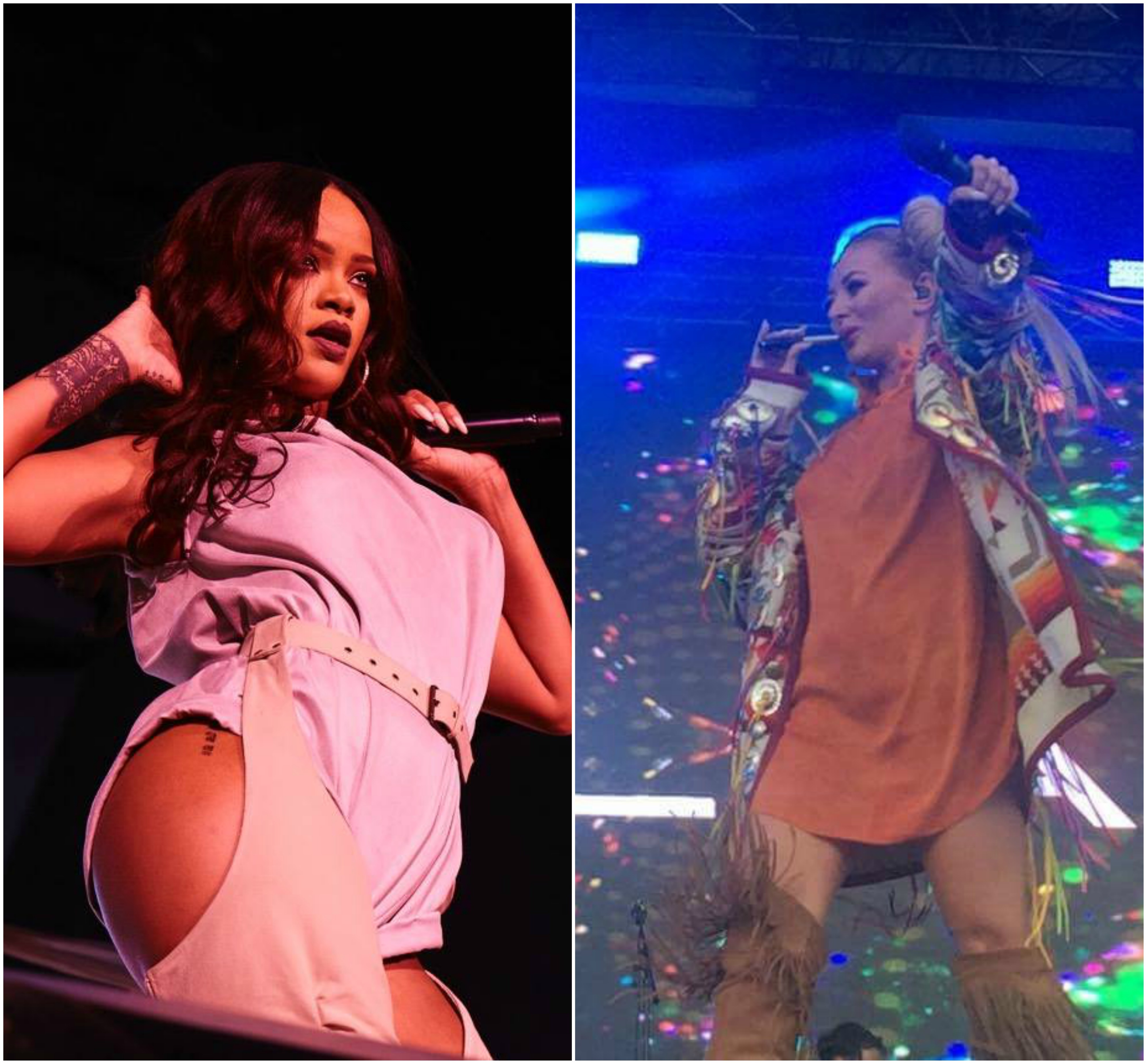 Deşi Delia a cântat în deschidere pentru ea, Rihanna nu a făcut nici o excepţie de la regula proprie, refuzând să facă fotografii imediat după concert.