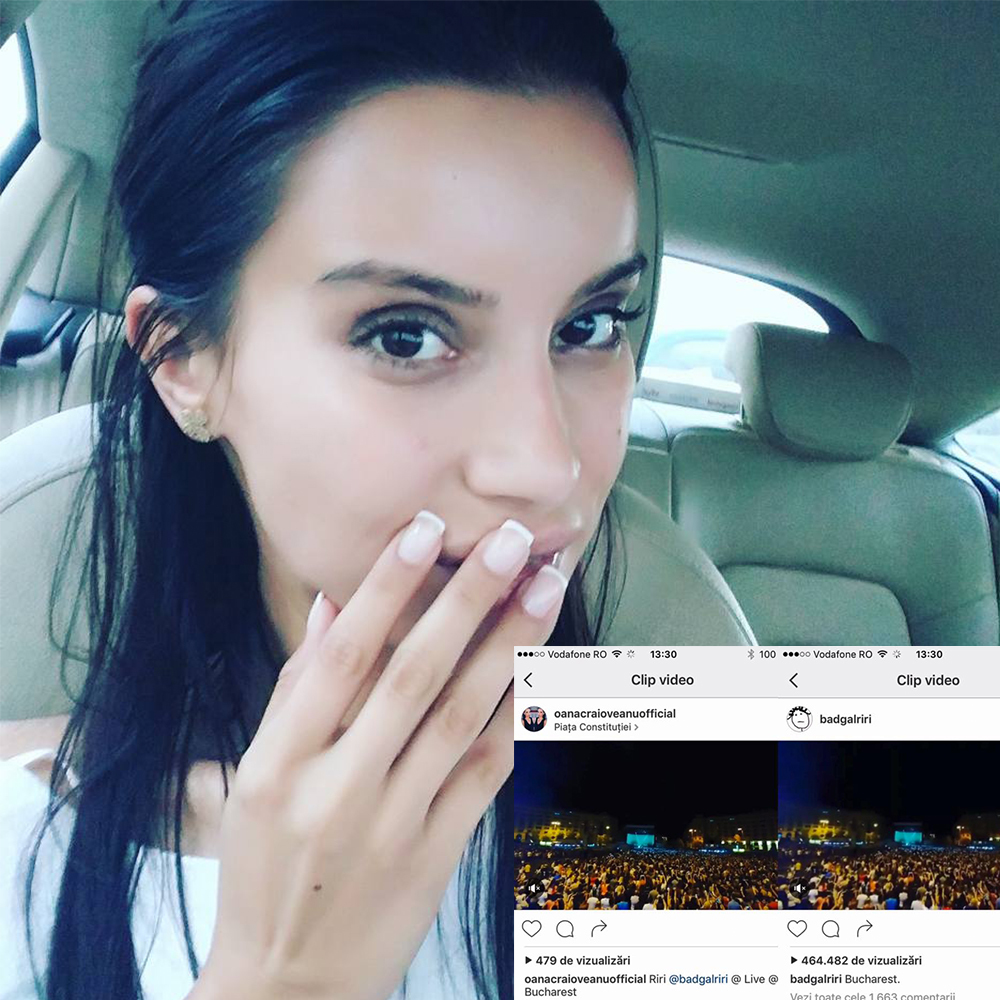 Oana Craioveanu a postat şi dovada