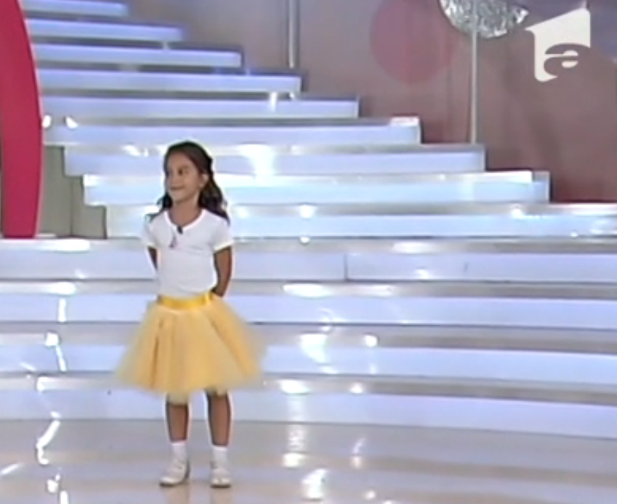 Fiica Paulei Chirilă a prezentat emisiunea