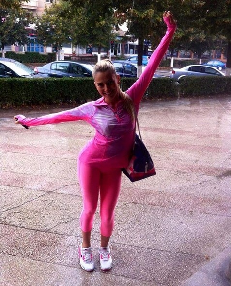 Aşa se îmbrăca Lidia Buble în urmă cu trei ani.