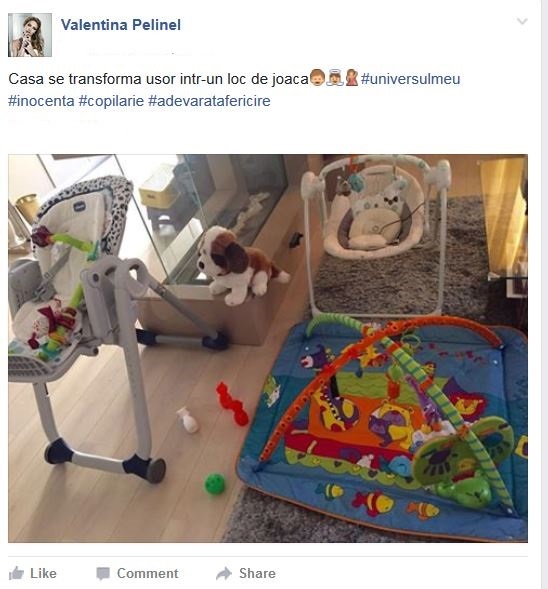 Valentina Pelinel le-a arătat tuturor casa ei de acum