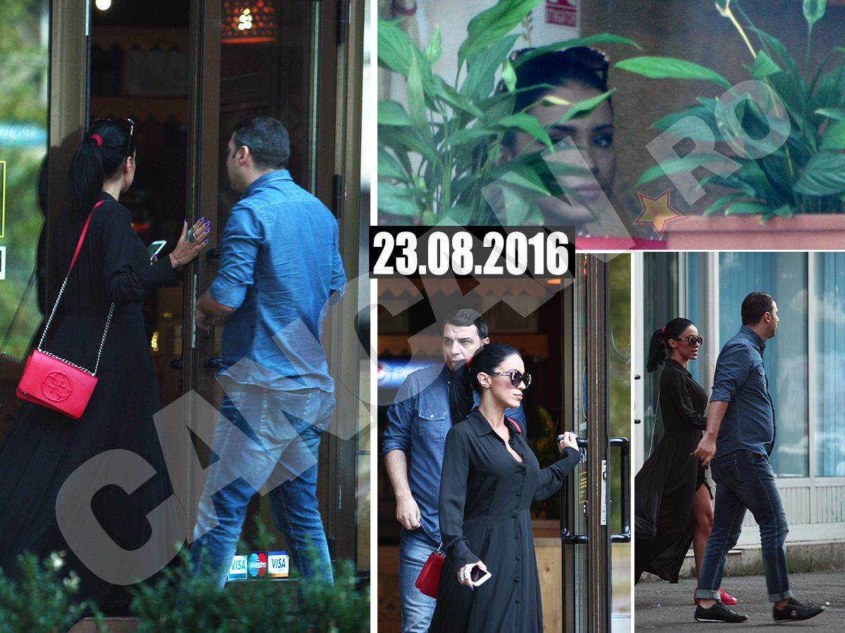 Adelina Pestriţu a mers la un restaurant însoţită de şoferul ei.