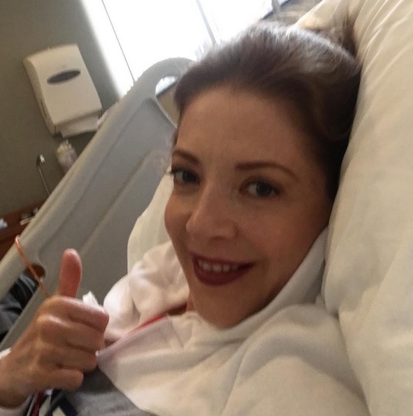 Edith Gonzalez suferă de cancer de col uterin.