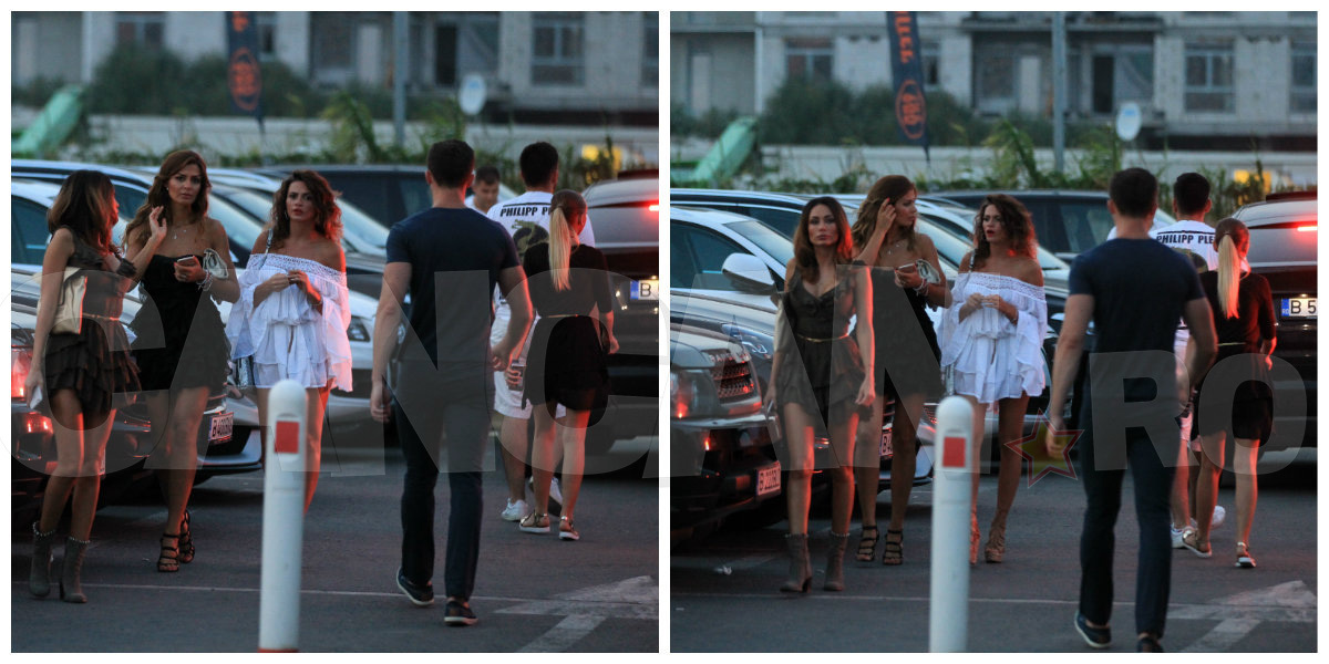 Andra Trandaş s-a distrat cu două prietene în Loft.