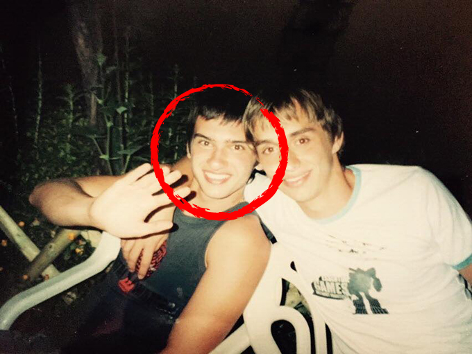 Aşa arăta Dorian Popa înainte să se apuce de sală.