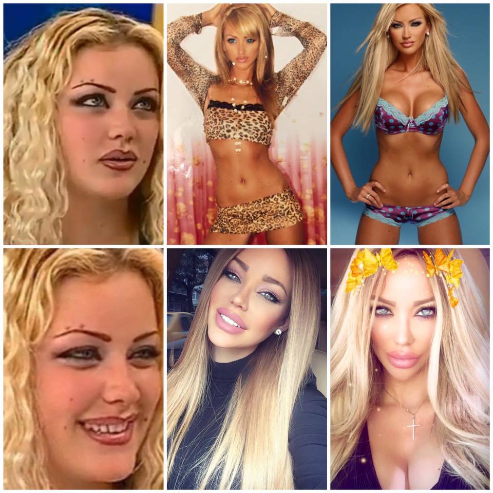 Bianca a postat pe Facebook aceste imagini cu evoluţia sa