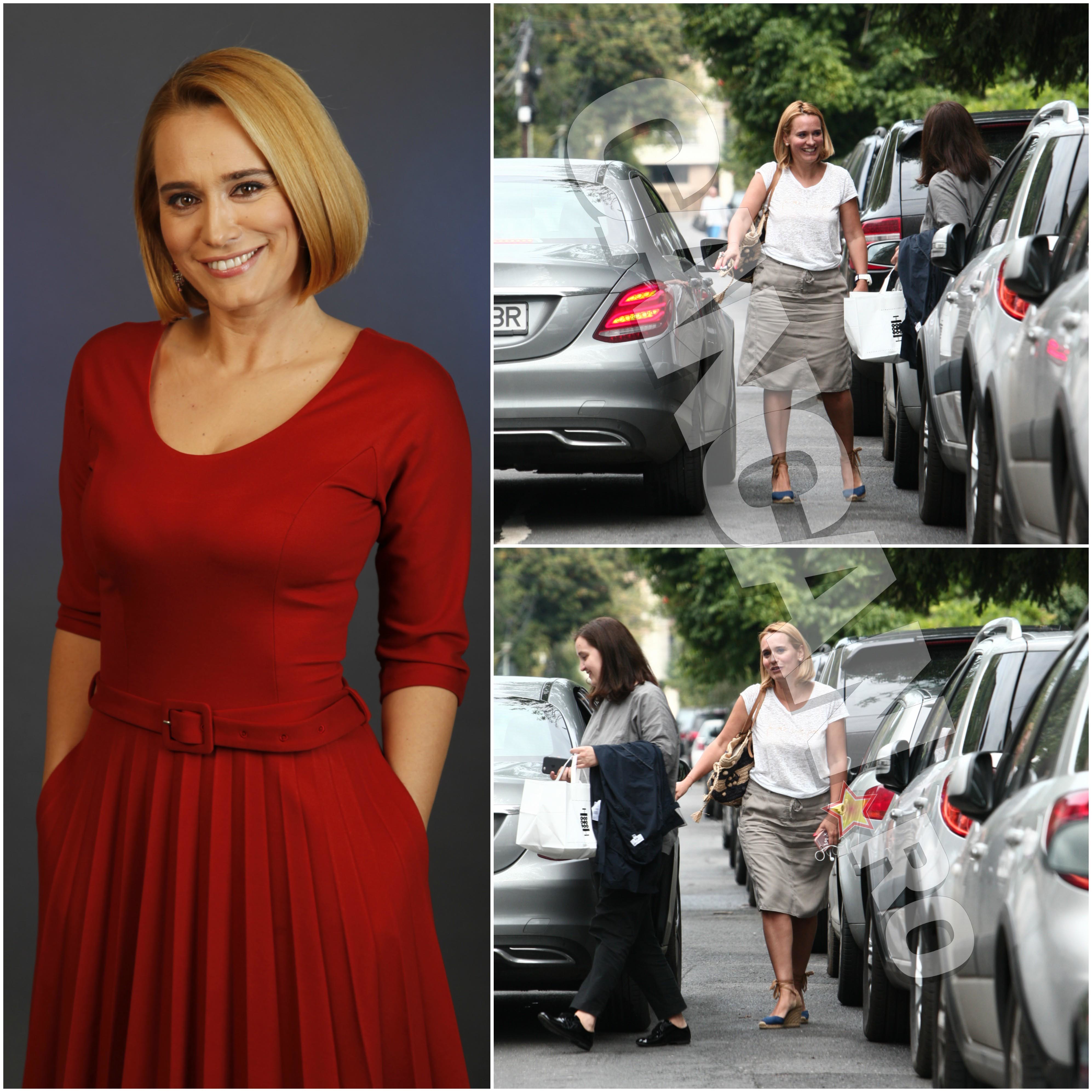 Andreea Esca este îndrăgită de toată lumea pentru naturaleţea de care dă dovadă în orice situaţie.