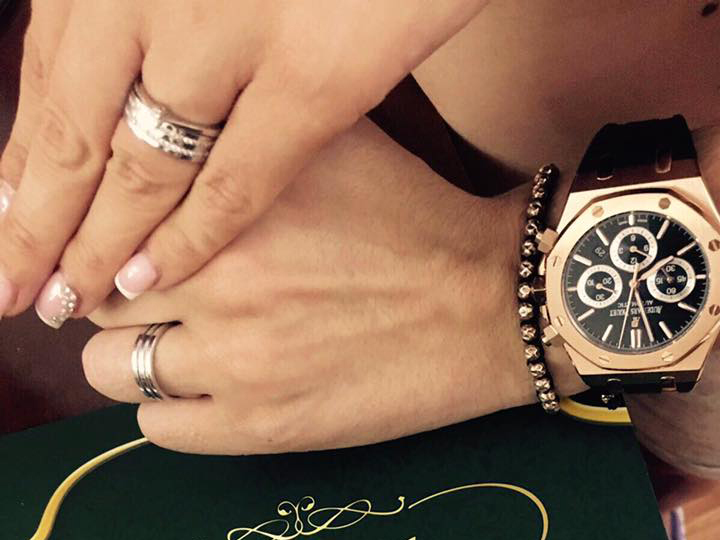 Andreea Tonciu a postat această imagine pe Facebook, în această seară