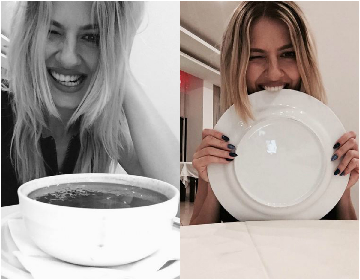 Lidia Buble a postat aceste imagini pe Instagram, pentru a le arăta fanilor că nu se înfometează