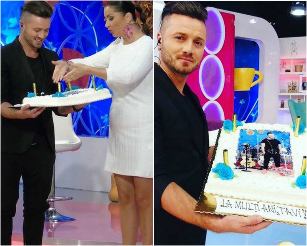 Tavi Clonda şi-a sărbătorit ziua de naştere în direct