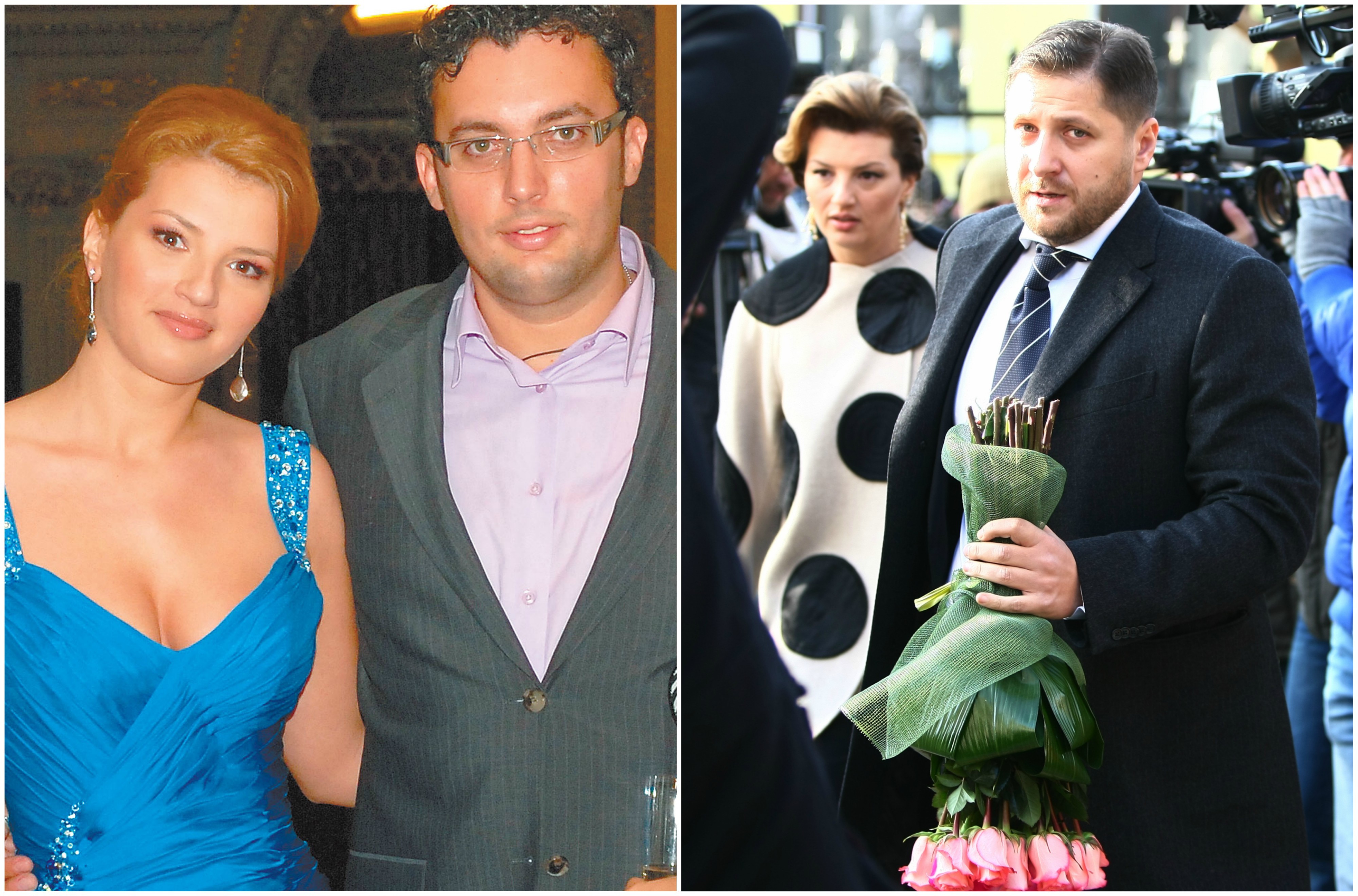 Cu toate că în prezent are şi un copil cu Radu Pricop (foto dreapta), iată că numele fostului iubit, Giovanni (foto stânga) o urmăreşte şi în prezent. Cei doi sunt în prezent cercetaţi de DNA pentru spălare de bani.