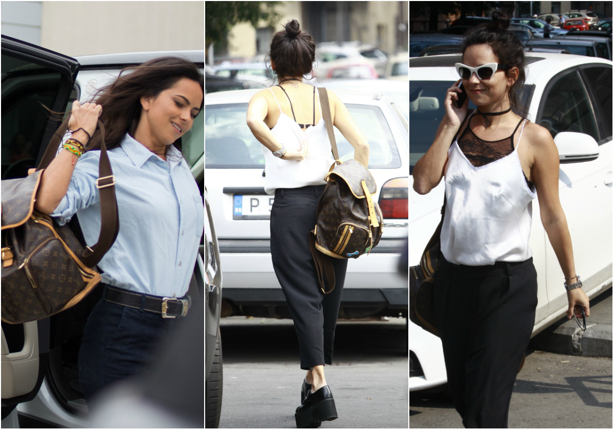 Cea mai mare slăbiciune a Innei sunt ghiozdanele