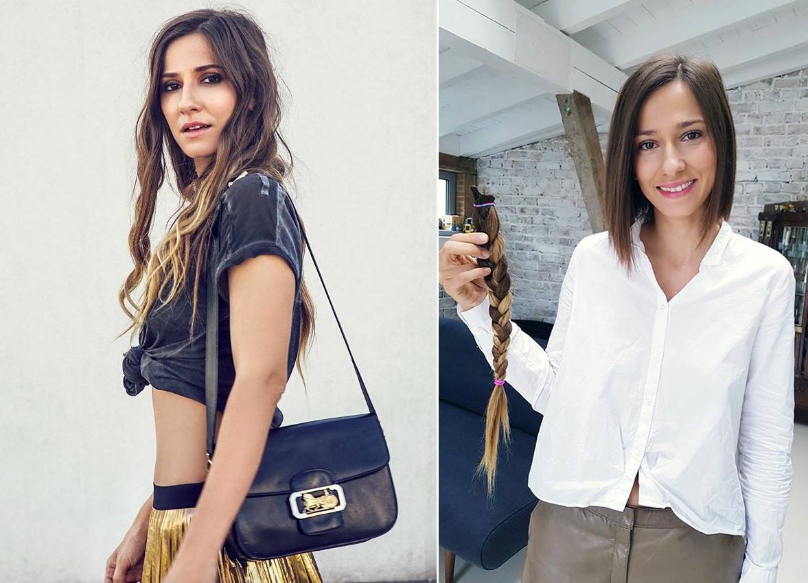 Dana a renunţat la părul lung pentru un scop umanitar.